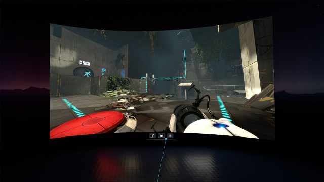 SteamVR Gets New ‘Theater Screen’ for Playing Flatscreen Games in VR