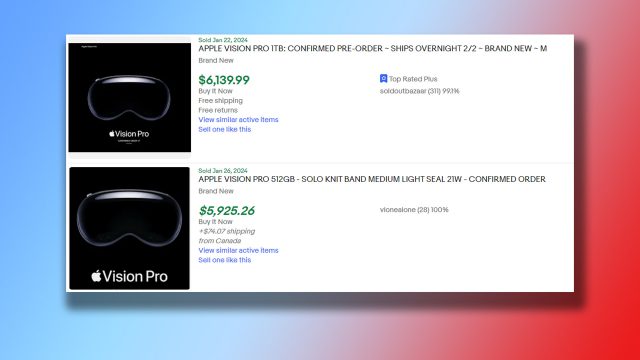 Scalped Vision Pro Pre-orders Have Sold for $6,000, But Justice May Yet Prevail