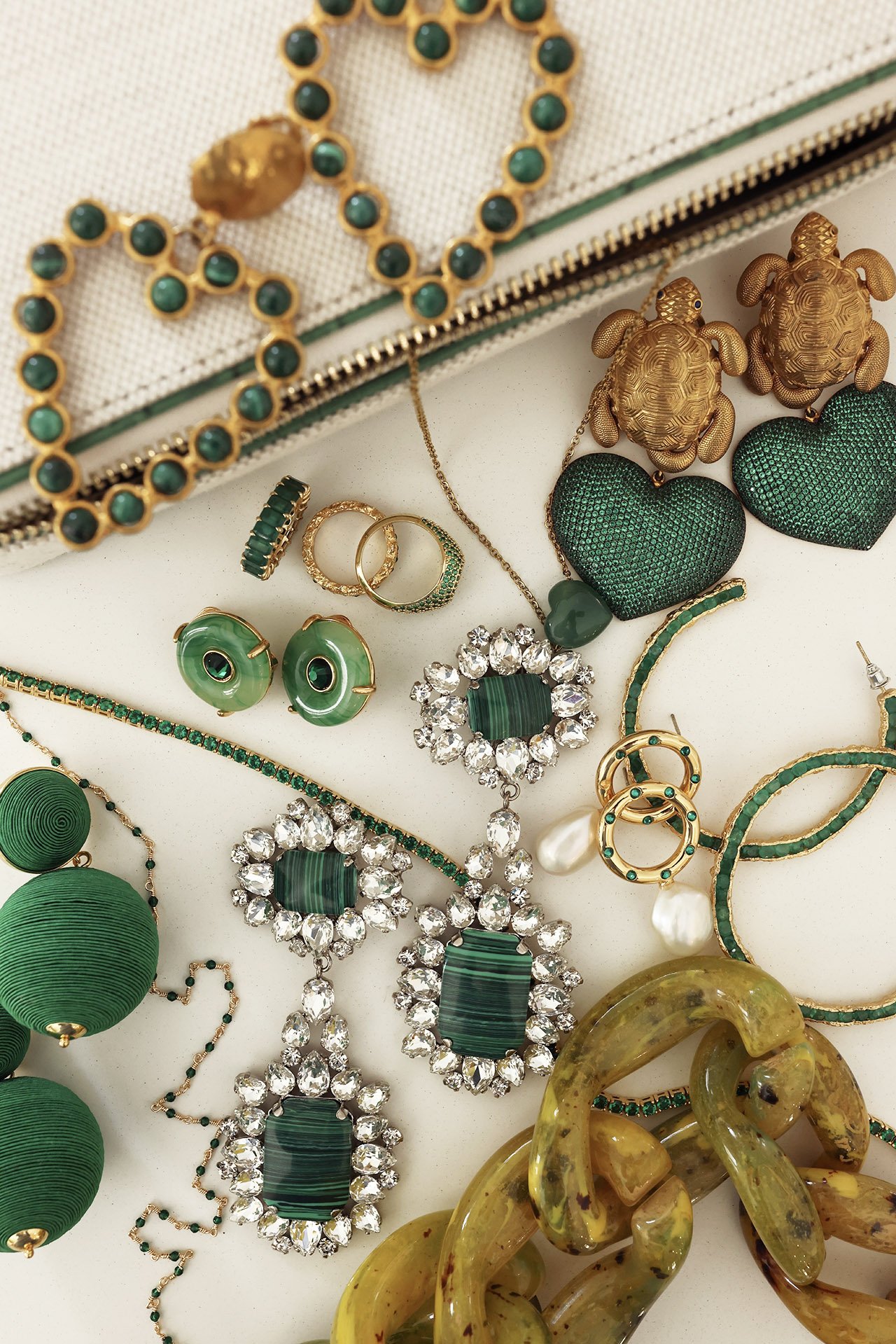 A GREEN JEWELRY EDIT