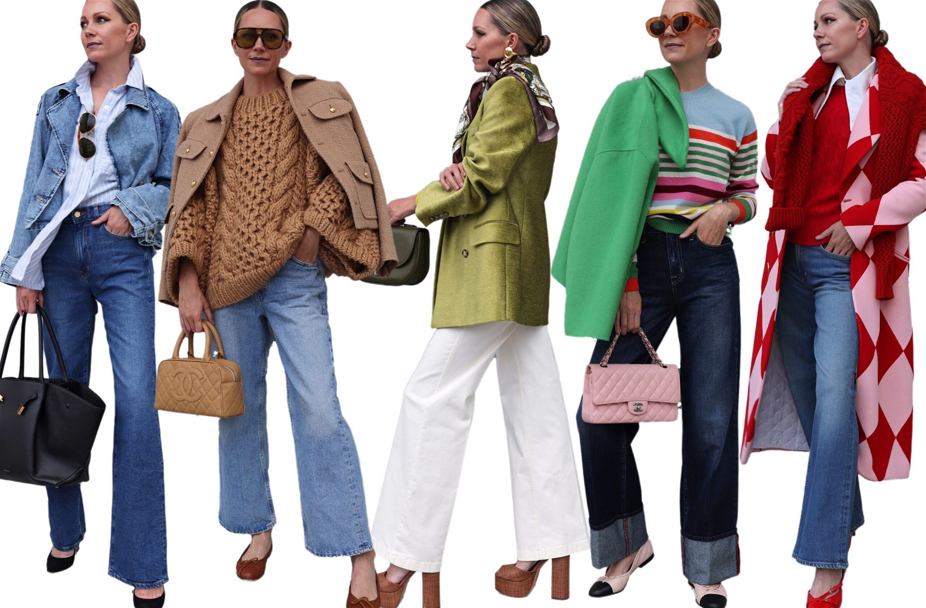 How to Style Wide-Leg Jeans: 5 Outfit Ideas