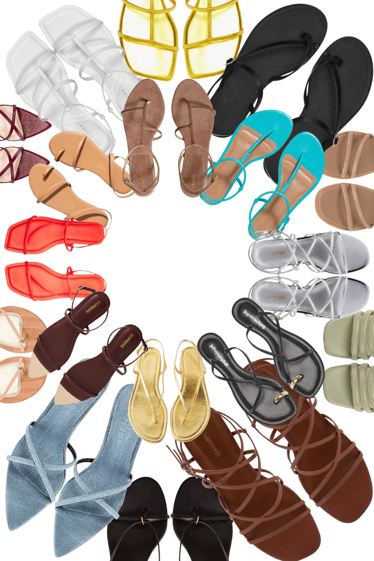 40 STRAPPY SPRING SANDALS