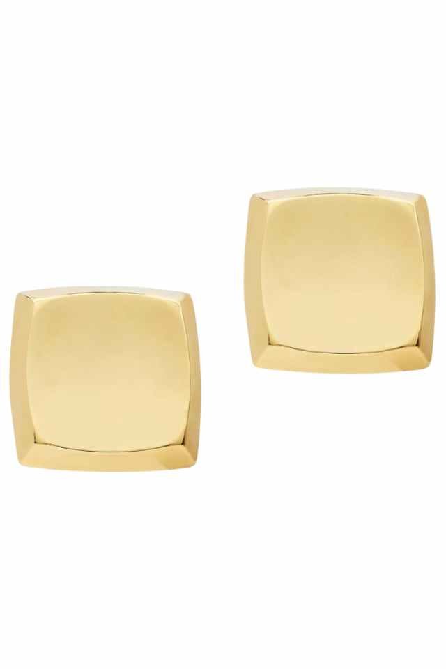 gold stud earrings